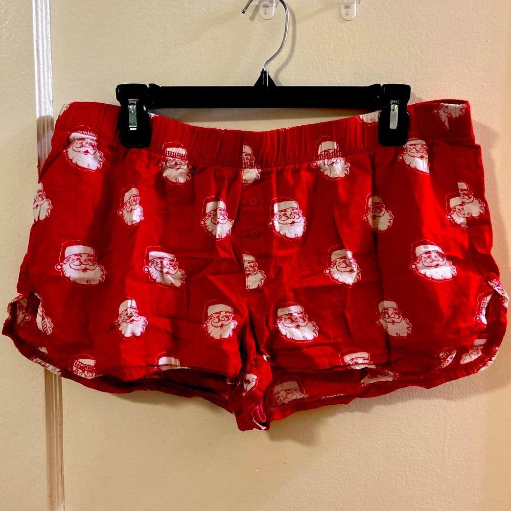 Women’s Santa Pajama Shorts